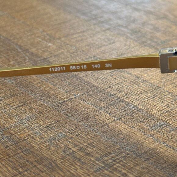 Michael Kors Silver and Gold Semi-Cat Eye Sunglasses - Picture 7 of 9